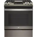 JGSS66EELES GE 5.3 cu ft Gas Range - Slate