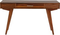 Walnut Brown Modern Writing Desk - Xpressions