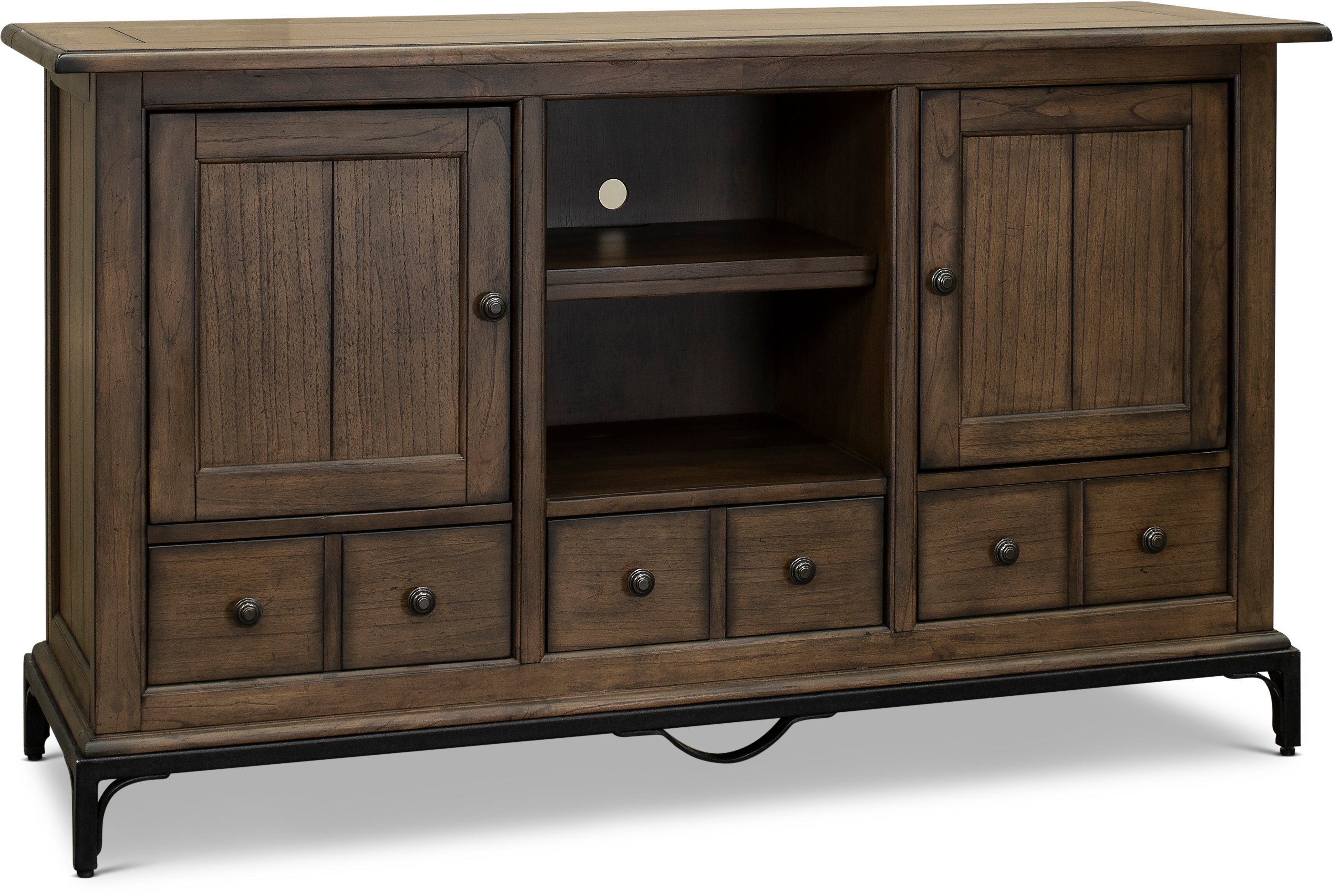 64 inch Mindi Gray TV Stand-2