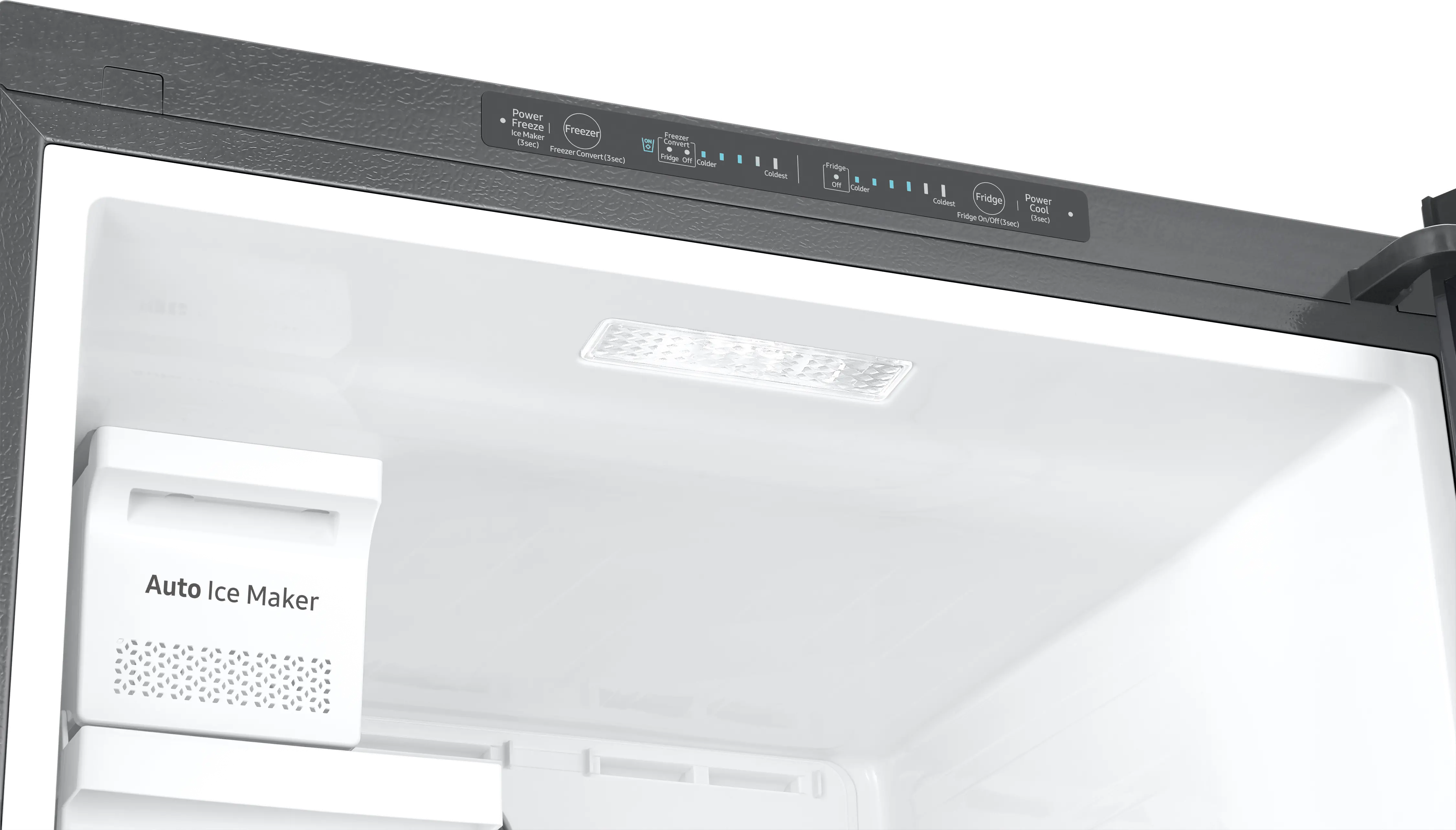 RT18M6215SR Samsung 18 cu ft Top Freezer Refrigerator - 29 W Stainless Steel-6
