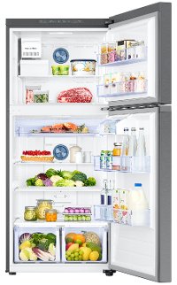 RT18M6215SR Samsung 29 Inch Top Freezer Refrigerator with FlexZone - 18 cu. ft., Fingerprint Resistant Stainless Steel-3