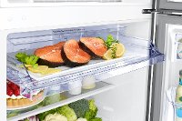 RT18M6215SR Samsung 29 Inch Top Freezer Refrigerator with FlexZone - 18 cu. ft., Fingerprint Resistant Stainless Steel-7
