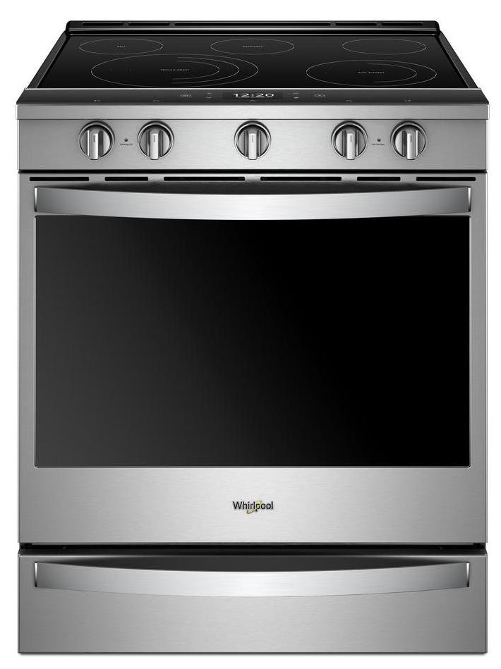 WEE750H0HZ Whirlpool Electric Range - 6.4 cu. ft. Fingerprint Resistant Stainless Steel-1