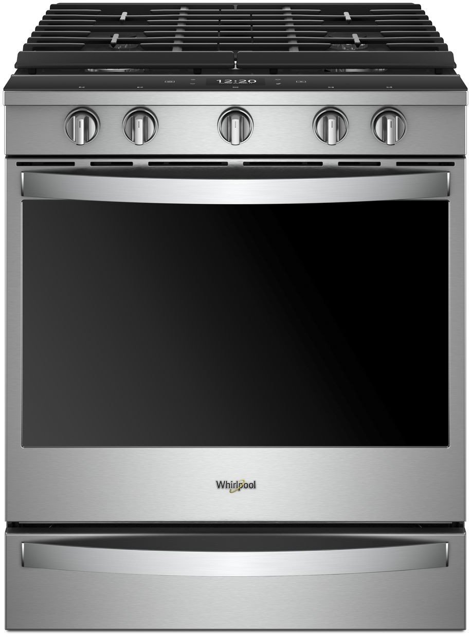 WEG750H0HZ Whirlpool Gas Range - 5.8 cu. ft. Stainless Steel-1