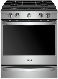 WEG750H0HZ Whirlpool Gas Range - 5.8 cu. ft. Stainless Steel