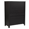 Contemporary Espresso Chest of Drawers - Lancaster-3