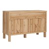 Rustic Contemporary Oak 4-Drawer Dresser - Heritage -3