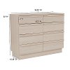 Contemporary Modern Ash Dresser - Valencia-2