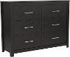 Contemporary Espresso Dresser - Lancaster