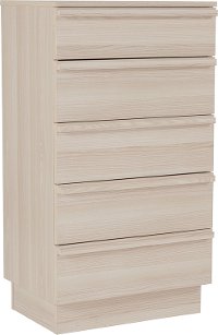 Contemporary Modern Ash Chest of Drawers - Valencia