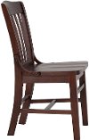 Walnut Wood Restaurant Chair - Schoolhouse-2