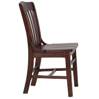 Walnut Wood Restaurant Chair - Schoolhouse-2