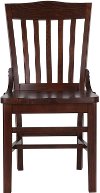 Walnut Wood Restaurant Chair - Schoolhouse-4