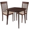 Walnut Brown 3 Piece Dining Set - Windsor