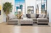 Contemporary Cement Gray 2 Piece Sectional - Rumbler