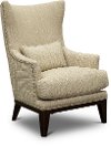 Clearance Classic Modern Tan and Gray Accent Chair - Luxe