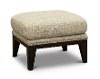 Classic Modern Tan and Gray Accent Ottoman - Luxe