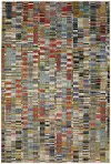 91003-99999 Metropolitan 5 x 8 Rust, Gray and Blue Rug