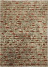5 x 8 Medium Ginger, Brown, and Ivory Area Rug - Metropolitan