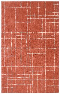 5 x 8 Medium Coral Shag Rug - Berkshire-2