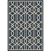 5 x 7 Medium Blue Indoor-Outdoor Rug - Four Seasons-2