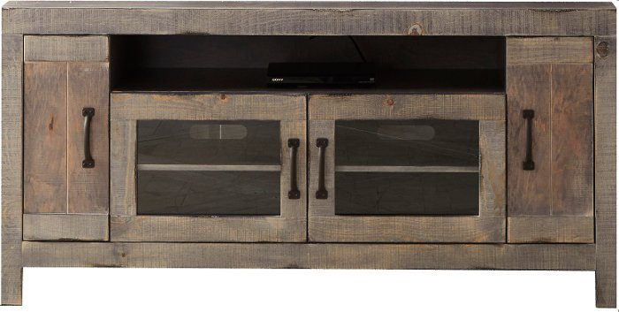 Farmhouse Rustic 61 Inch TV Stand - Devonshire