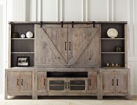 Rustic Farmhouse Entertainment Center - Devonshire