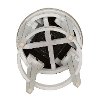 Antique White Upholstered Swivel Counter Height Stool - Magnolia Manor-5