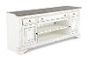 Antique White 70 Inch TV Stand - Magnolia Manor-2