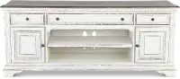 Magnolia Manor Antique White 70 Inch TV Stand