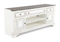 Magnolia Manor Antique White 70 Inch TV Stand-2