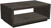Modern Wood Coffee Table with Wheels - Wright