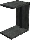Modern Small Wood End Table - Wright