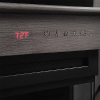 70 Inch Weathered Gray Fireplace TV Stand - Hamilton-6