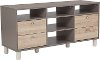 Gray Oak Wooden 47 Inch TV Stand - Montclair