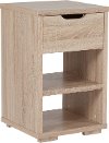 Oak Wood Grain Light Brown End Table - Howell