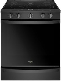 WEE750H0HB Whirlpool Electric Range - 6.4 cu. ft. Black
