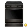 WEG750H0HV Whirlpool 5.8 cu ft Gas Range - Black Stainless Steel