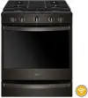 WEG750H0HV Whirlpool 5.8 cu ft Gas Range - Black Stainless Steel