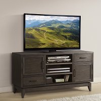 Walnut Brown Transitional 54 Inch TV Stand - Vogue