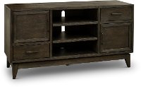 Walnut Brown Transitional 54 Inch TV Stand - Vogue-2
