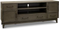 Washed Gray Transitional 74 Inch TV Stand - Vogue-2