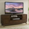 Brown Transitional 74 Inch TV Stand - Vogue