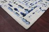 PRL97696 8 x 10 Large Ivory and Blue Rug - Perla-3