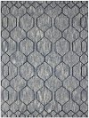 DWE40508 Clearance 5 x 8 Medium Silver and Gray Area Rug - Dwell