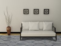 DWE40811 8 x 11 Large Silver and Gray Area Rug - Dwell-3