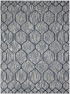 DWE40811 Clearance 8 x 11 Large Silver and Gray Area Rug - Dwell