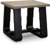 Modern Faux Metal End Table - Costa Del Sol-2