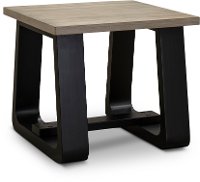 Modern Faux Metal End Table - Costa Del Sol-2