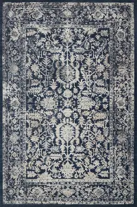 VY-01MHINDIGO5.3X7.5 5 x 8 Medium Indigo Blue Rug - Everly